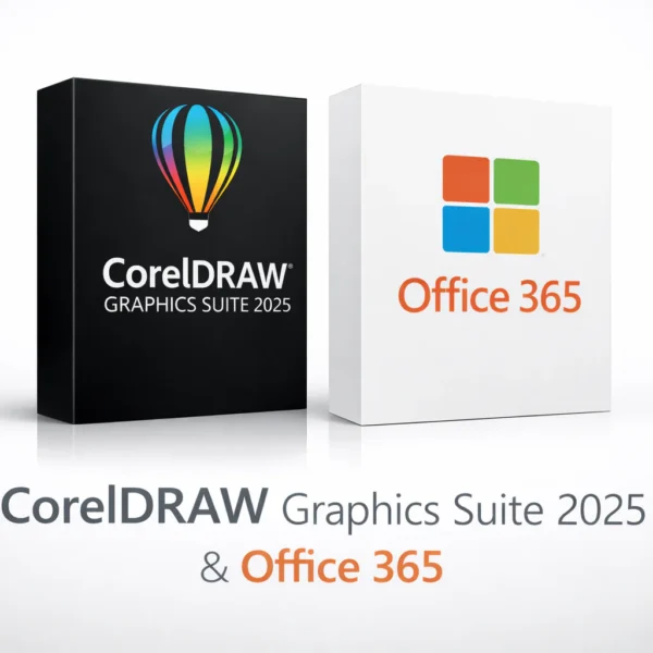 CorelDraw Graphics Suite 2025 & Office 365 I MAC