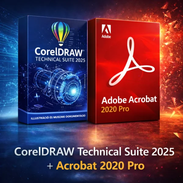 CorelDRAW Technical Suite 2025 & Acrobat 2020 Pro I Windows