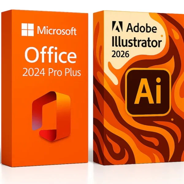 Illustrator 2026 + Office 2024 Pro Plus