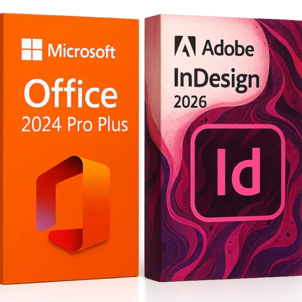 InDesign 2026 + Office 2024 Pro Plus
