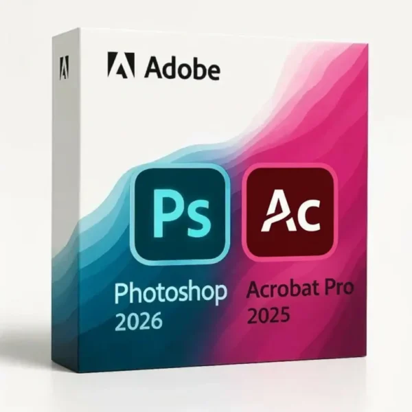 Acrobat Pro 2025 & Photoshop 2026 I Windows