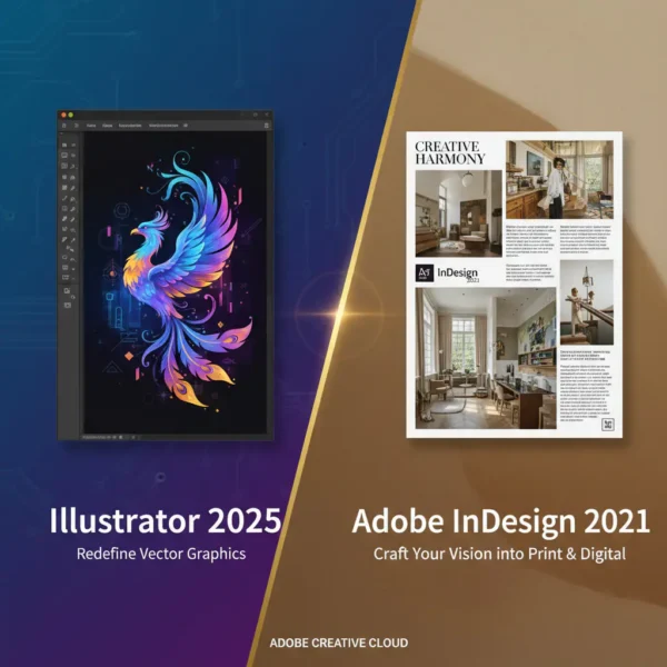 Illustrator 2025 & InDesign 2021 I Windows